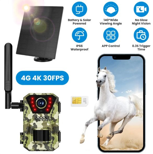 Caméra Solaire de chasse Extérieur